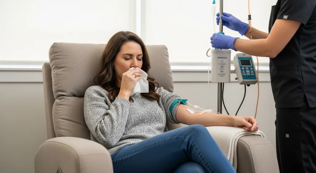 Immunity Boost IV Therapy infusion supporting immune health and seasonal wellness