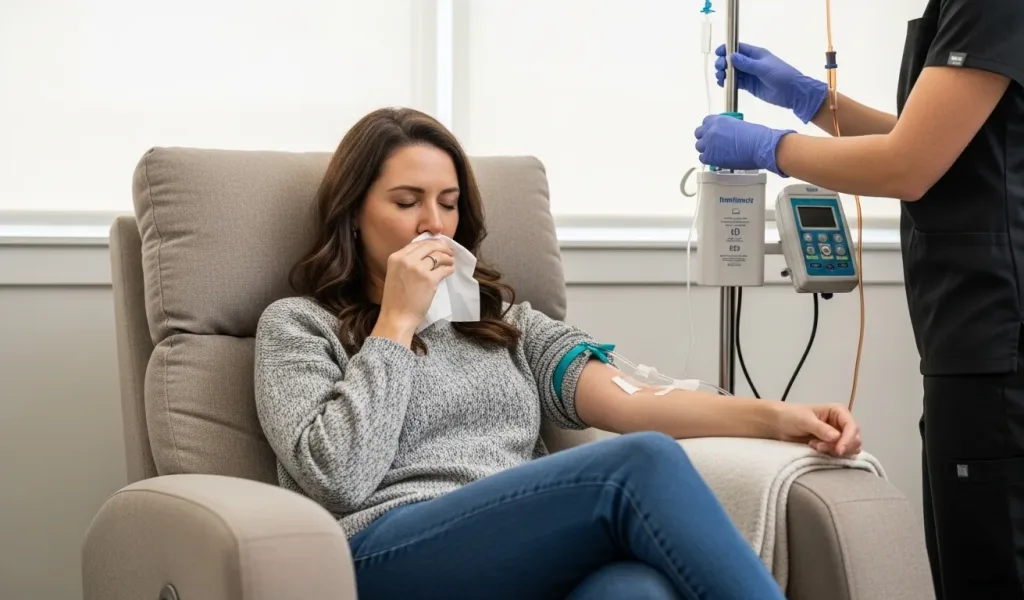 Immunity Boost IV Therapy infusion supporting immune health and seasonal wellness